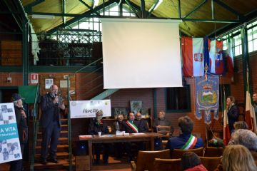 Prof. Arch. FRANCO BERLANDA Comandante Partigiano (25 Aprile 2016)