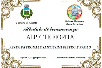 FESTEGGIAMENTI PER LA PATRONALE SANTI PIETRO E PAOLO, con premiazione dei balconi fiorirti più belli