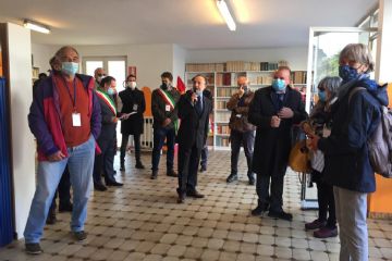 Inaugurazione biblioteca e convegno su figure di Berlanda, Pecchioli e Pugno