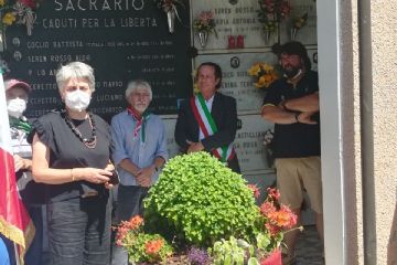 Commemorazione dei caduti, omaggio a Maria Riva e Titala