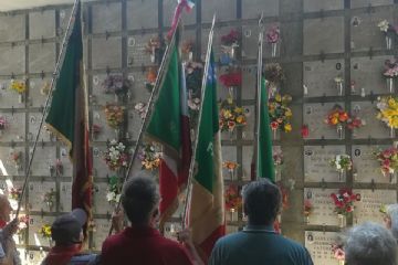 Commemorazione dei caduti, omaggio a Maria Riva e Titala