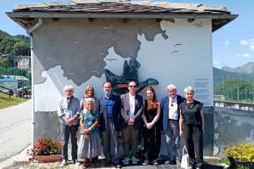 Commemorazione dei caduti, omaggio a Maria Riva e Titala
