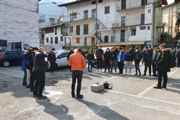 Rilievi in Piazza Goglio Battista "Titala"